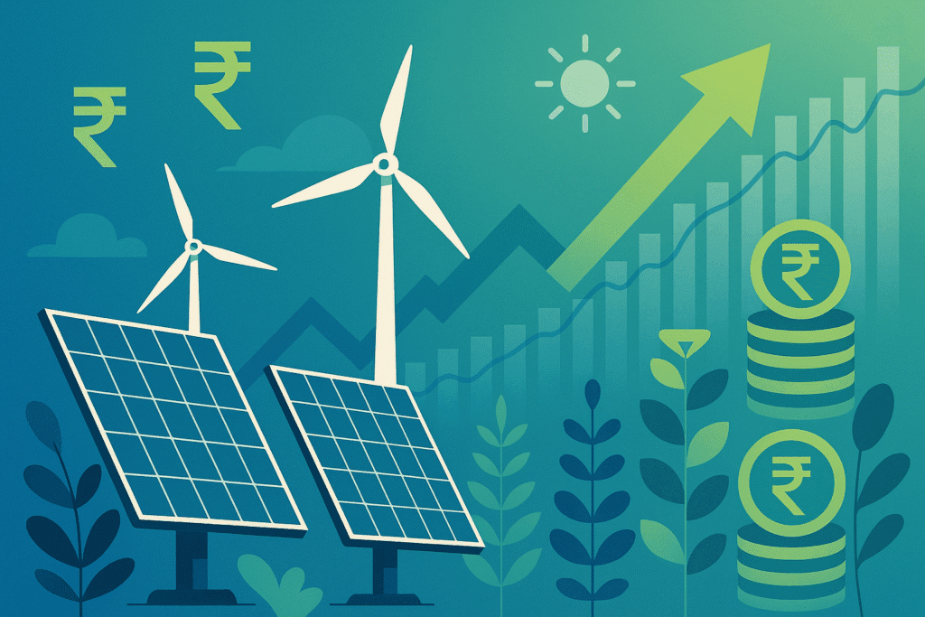 Green Enerygy stocks in India featured image